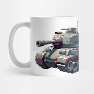 tank illustration Mug